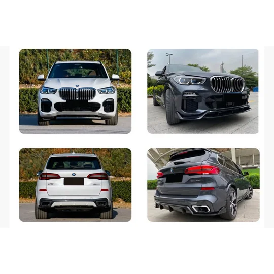 BMW X5 G05 M Sport Aero Body Kit Gloss Black 2018–2022 – Black Knight Design