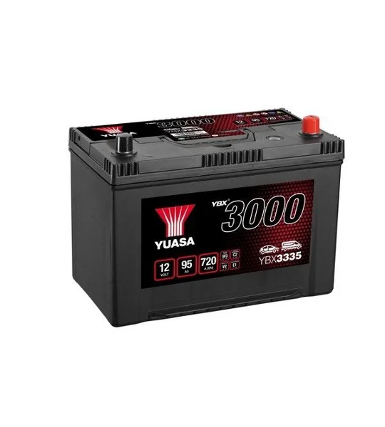 Yuasa Car Battery YBX3335, 720A 95AH