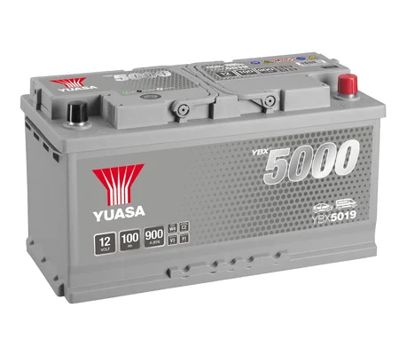 Yuasa Car Battery YBX5019, 100Ah 900A Cranking