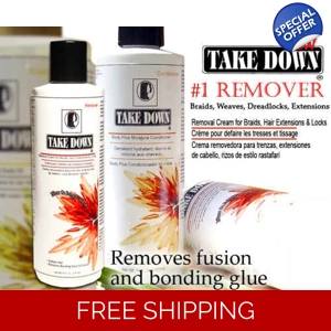 1 Bottle Take Down Remover Detangler