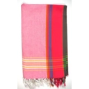 Pink kikoy with bright ..