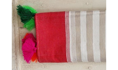Large Moroccan Fouta Hammam Towel 18