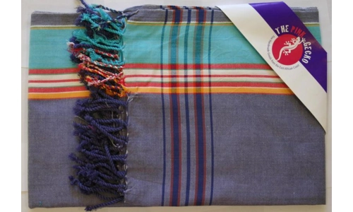 Diane Denim Kikoy Sarong Wrap Cover-up Scarf Kikoi