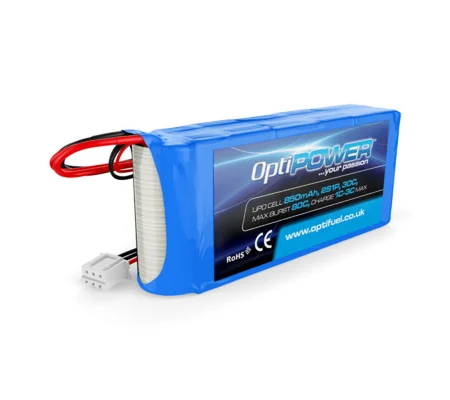 Optipower 850mah receiver lipo