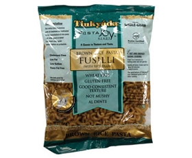 糙米弯弯长面条 Brown Rice Fusilli Pasta 454克 无麦