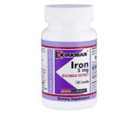 Iron 铁胶囊120颗5毫克