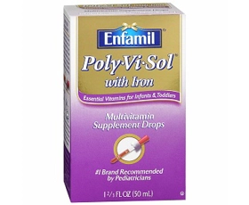 Poly-Vi-Sio 复合维生素滴剂 8种维生素 含铁