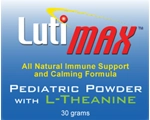 2 瓶 Lutimax with L-Theanine pediatric powder卢康特含..