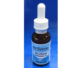 Micellized  vitamin A 维生素A 30毫升 新生代