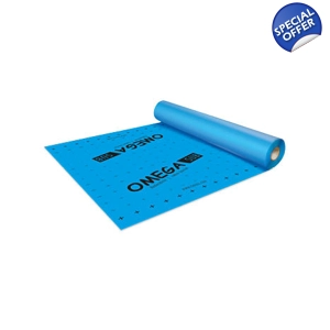 OMEGA Radon barrier SUB SK DUO Screed Sheeting with OMEGA Radon barrier SUB SK DUO Screed Sheeting with