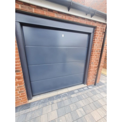 Ribbed Sectional Garage Door (3 Design Options)