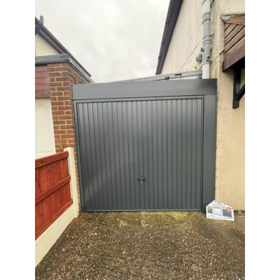 Novoferm Small Vertical Rib Canopy Garage Door