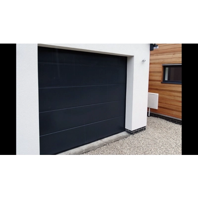 Ribbed Sectional Garage Door (3 Design Options)
