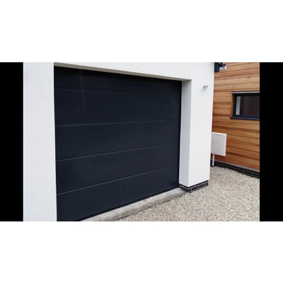 Modern Ribbed sectional door