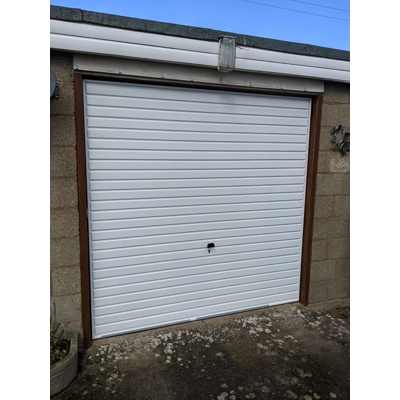 Novoferm Small Horizontal Rib steel canopy door Novoferm Small Horizontal Rib steel canopy door