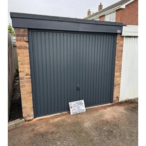 Novoferm Small Vertical Rib Canopy Garage Door