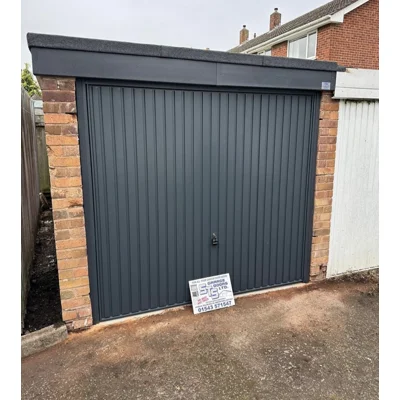 Novoferm Small Vertical Rib Canopy Garage Door