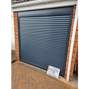55mm Insulated electric roller garage door