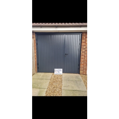 Novoferm Small Vertical Rib Side Hinged Garage Door
