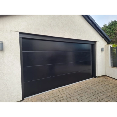 Ribbed Sectional Garage Door (3 Design Options)