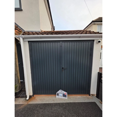 Novoferm Small Vertical Rib Side Hinged Garage Door