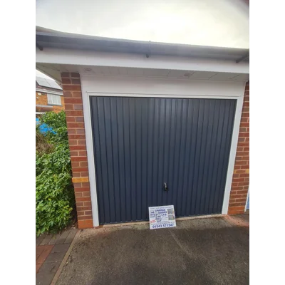 Novoferm Small Vertical Rib Canopy Garage Door