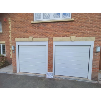 Ribbed Sectional Garage Door (3 Design Options)