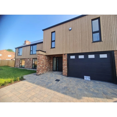 Ribbed Sectional Garage Door (3 Design Options)