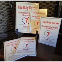The Holy Koran of The Moorish Science Temple of America 