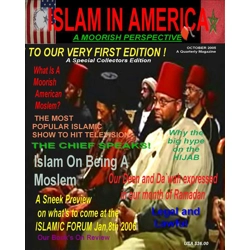 Islam In American A Moorish Prespective Magazine First Edition