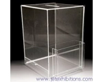 JET™ 1207 Clear Acrylic Suggestion Box + A5 Pock..