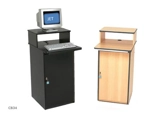 CB34 Lockable Workstation + Adjustable Shelf • H..