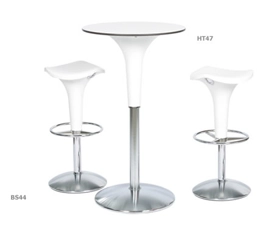 Utopian White Bar Table • Hire Only