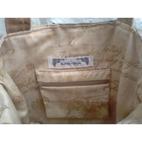 Shoulder Bag, Chenille Tote Bag Handmade in Yorkshire