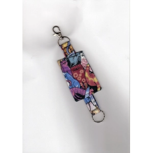 Cat Fabric Keyring: Eco-Friendly Luggage Tag, Bag Charm