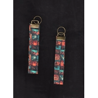 Halloween Wrist Strap Keyfob/Keychain Letter Box Gift, Handmade