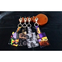 Halloween Wrist Strap Keyfob/Keychain Letter Box Gift, Handmade