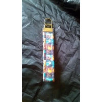 Halloween Wrist Strap Keyfob/Keychain Letter Box Gift, Handmade