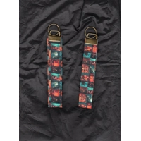 Halloween Wrist Strap Keyfob/Keychain Letter Box Gift, Handmade