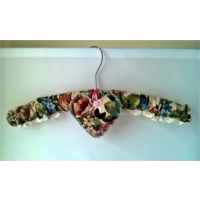 Sanderson Linen Gift Set, Coat hanger, Tissue Case, upcycled and handmade in Yorkshire