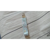 Cat Wrist Strap Keyfob Kittens Fabric Wristlet White Keyfob Hand Made in Yorkshire