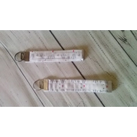 Cat Wrist Strap Keyfob Kittens Fabric Wristlet White Keyfob Hand Made in Yorkshire