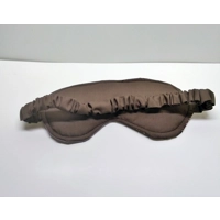 Biker Motorcycle Sleep Mask, Brown Motorbike cotton sleep mask with covered elastic, gift for biker