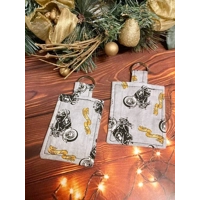 Grey Motorcycle Keyring, motorbike Keyfob, Eco Friendly New Home Gift, Biker luggage tag, letter box