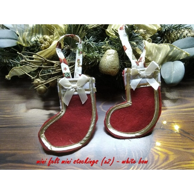 Handmade Red Felt Chris..