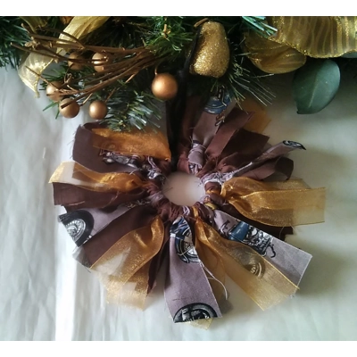 Motorcycle mini rag wreath home decoration eco friendly fa..