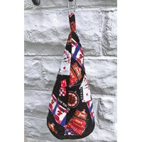 Casino Wigwam Peg Bag, Conical Peg Bag, Clothes Peg Bag, Laundry Bag, letter box gift handmade in Yo