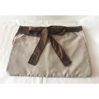 Motorcycle Utility Apron Motorbike Patchwork Handmade Cotton Lined Tie Waist Three Pocket Apron, Let