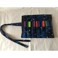 Stars Scrunchie Handmade Cotton Fabric, Yorkshire