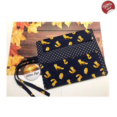 Fox Roll up pencil case..